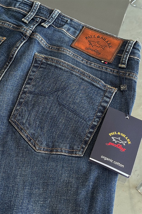 Мужские синие джинсы Paul & Shark regular fit