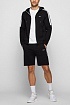 Кофта на молнии Hugo Boss side stripes - Black / White