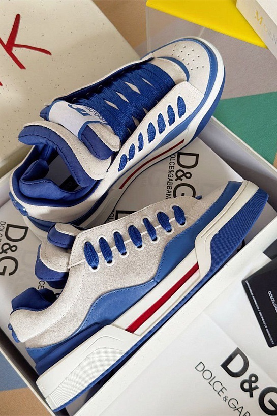 Мужские кроссовки Dolce & Gabbana Mega Skate - Blue