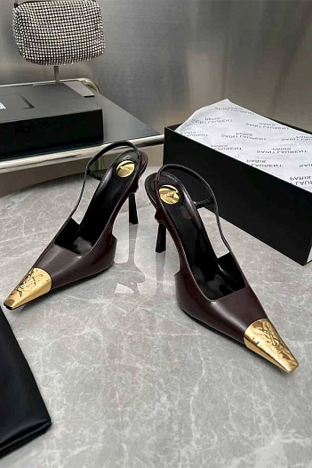 Женские кожаные туфли Yves Saint Laurent premium   