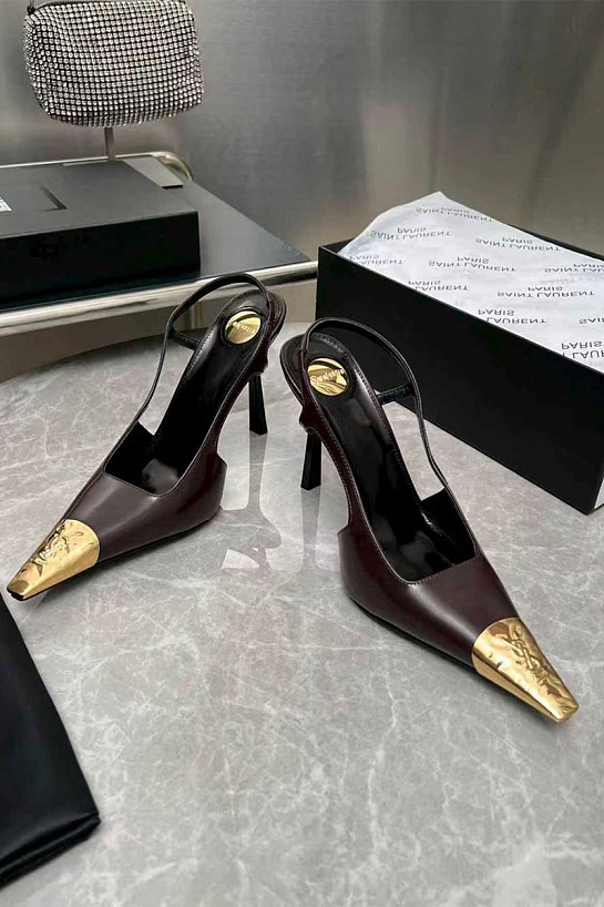 Женские кожаные туфли Yves Saint Laurent premium