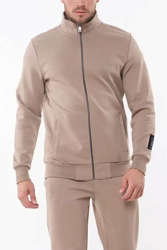 Кофта на молнии Armani Exchange Icon Period - Beige
