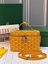 Кожаная сумка Goyard Muse Mini Vanity ​premium 16,5x10,5x8 см
