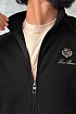 Кофта на молнии чёрного цвета Loro Piana