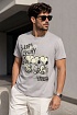 Мужская футболка Iceberg "Snoopy" - Grey