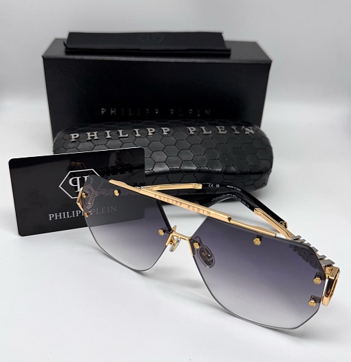 Солнцезащитные очки Philipp Plein - Navy   