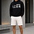 Чёрное худи Dsquared2 "ICON" white logo-print