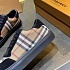 Комбинированные кроссовки Burberry Vintage Check