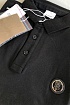 Мужское поло Burberry TB - Black