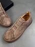 Замшевые кроссовки Zegna Triple Stitch