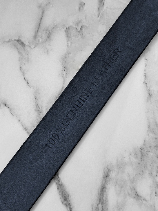 Мужской кожаный ремень Calvin Klein чёрного цвета