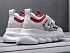 Кроссовки Versace Chain Reaction 2 Chainz - White / Red