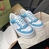 Женские кроссовки Gucci GG Chunky B Premium - White \ Blue