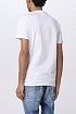 Мужская белая футболка Dsquared2 "ICON"