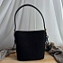 Замшевая сумка Prada Bucket 24x22 см - Black