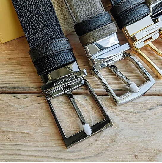 Кожаный ремень Burberry (длина 105 / 110 см)