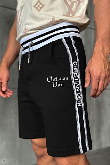 Мужские шорты Christian Dior - Black   