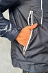 Мужская тёмно-синяя ветровка Moncler Vaugirard