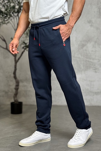 Спортивные штаны Kiton синего цвета   