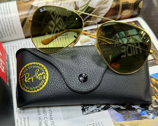 Солнцезащитные очки Ray-Ban Aviator Large Metal   