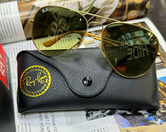 Солнцезащитные очки Ray-Ban Aviator Large Metal
