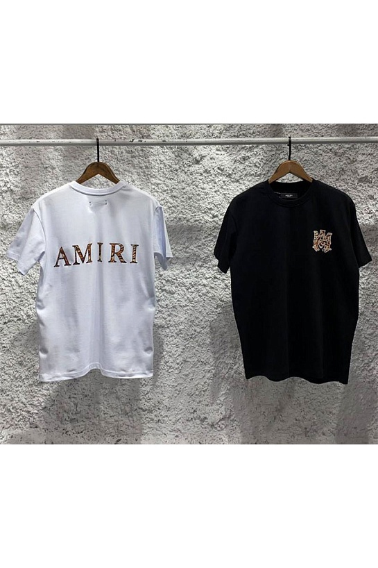 Белая мужская футболка Amiri Chinese New Year logo