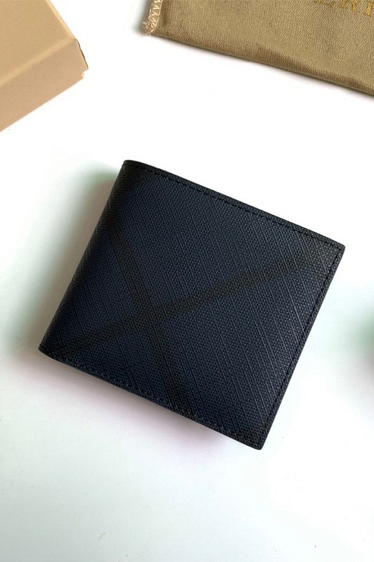 Кожаный кошелёк Burberry Premium 11x10 см