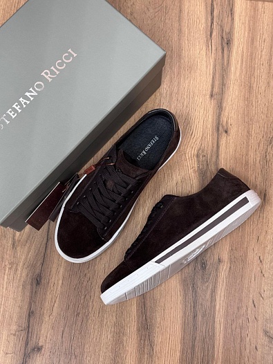 Мужские замшевые кроссовки Stefano Ricci   