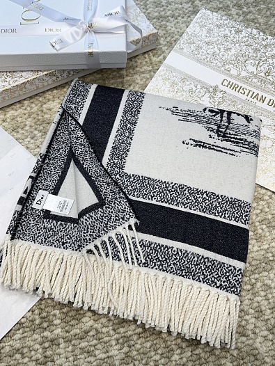 Шарф Dior Dioriviera Toile de Jouy Palms premium 140x140 см   