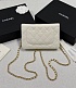 Кожаная сумка Chanel Wallet on Chain premium 19x12x4 см