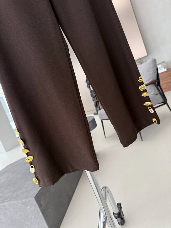 Женские брюки Schiaparelli premium - Brown