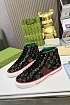Мужские кроссовки Gucci Tennis 1977 high-top - Black