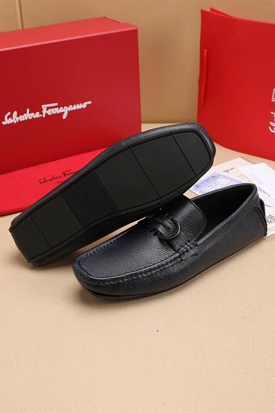 Мужские кожаные мокасины Salvatore Ferragamo