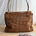 Замшевая сумка Balenciaga Rodeo 28x20 см - Chestnut