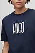 Футболка тёмно-синего цвета Hugo Boss Dartlap