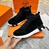 Кроссовки с мехом Hermes Bouncing high-top - Black / White