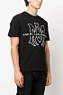 Мужская чёрная футболка Amiri Los Angeles