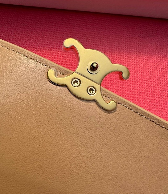 Портмоне Celine Tromphe Premium 19x10x3 см - Beige