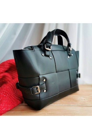 Кожаная сумка Bottega Veneta Arco Tool Tote 39x24 см   