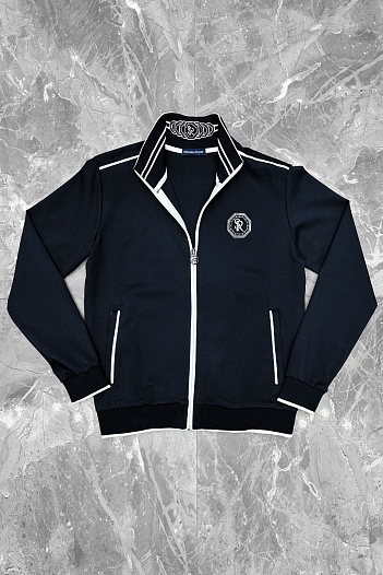 Мужская тёмно-синяя кофта Stefano Ricci   