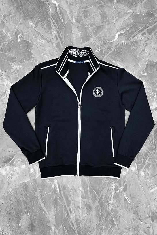 Мужская тёмно-синяя кофта Stefano Ricci