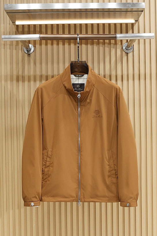 Мужская коричневая ветровка Loro Piana