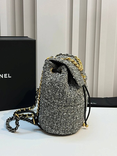 Женский рюкзак Chanel 19 Premium 26x22x16 см   