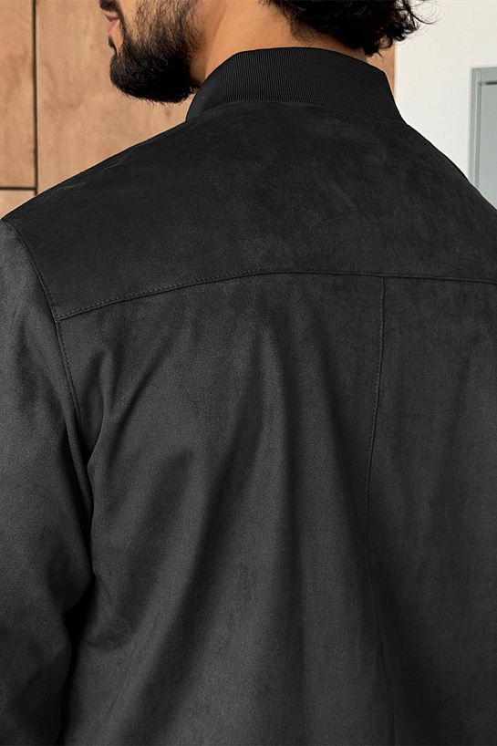 Мужской серый бомбер Loro Piana