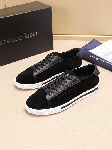 Мужские замшевые кроссовки Stefano Ricci   