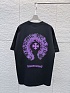 Чёрная оверсайз футболка Chrome Hearts premium