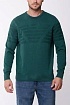 Мужской зелёный джемпер Emporio Armani