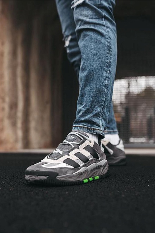 Кроссовки Adidas Niteball - Grey Five