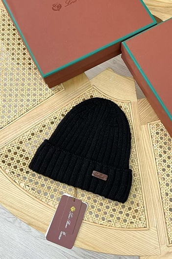 Мужская шапка Loro Piana Niseko Premium - Black   