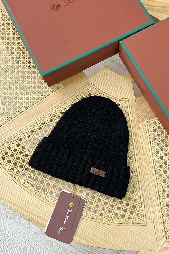 Мужская шапка Loro Piana Niseko Premium - Black